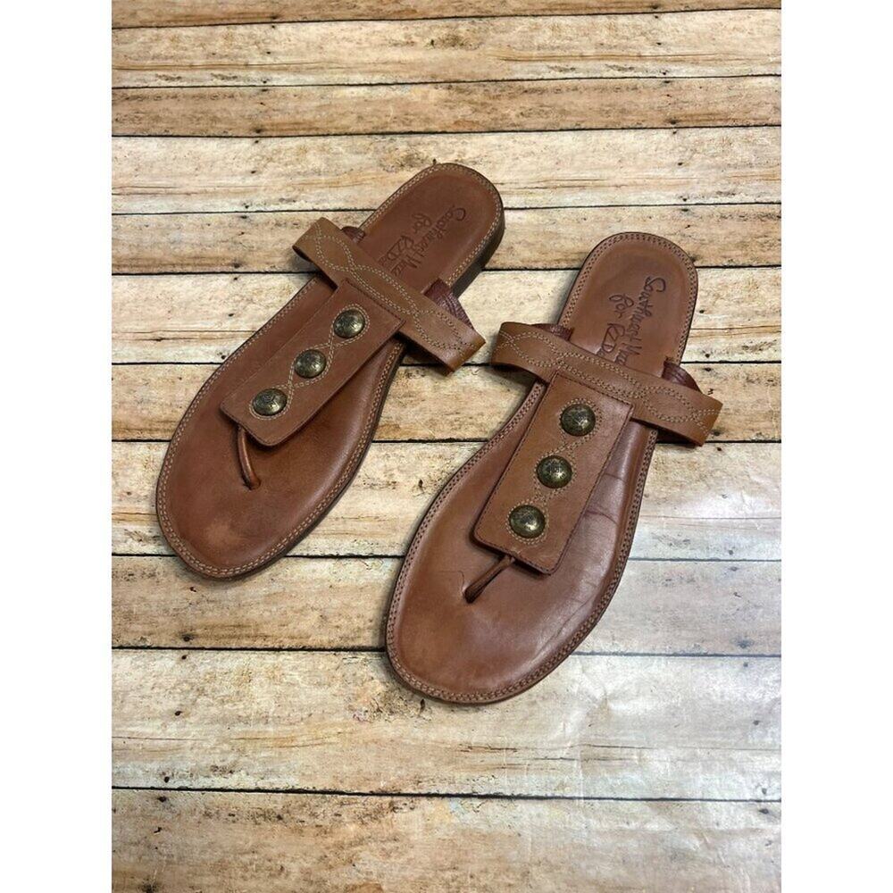 Southwest Moccasin Co for RZDesigns Leather Sandals Size 8M